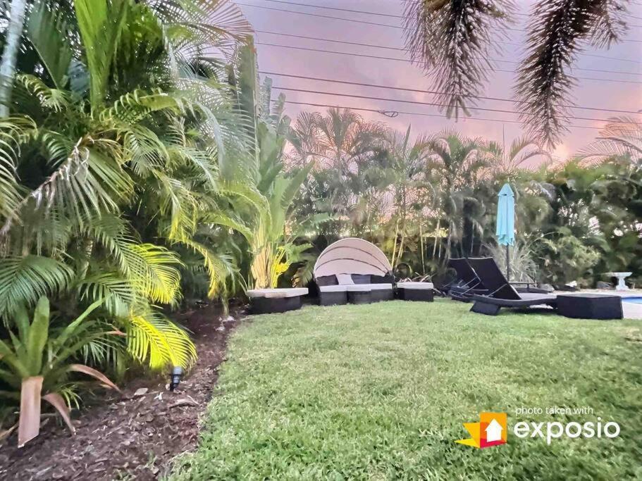 Palm Paradise-Seaside Home W Heated Saltwater Pool Fort Lauderdale Exterior foto
